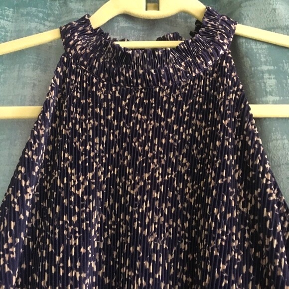 Anthropologie | Pleated Halter Dress - Picture 4 of 9